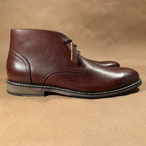 Express Full Leather Chukka Boots, New!